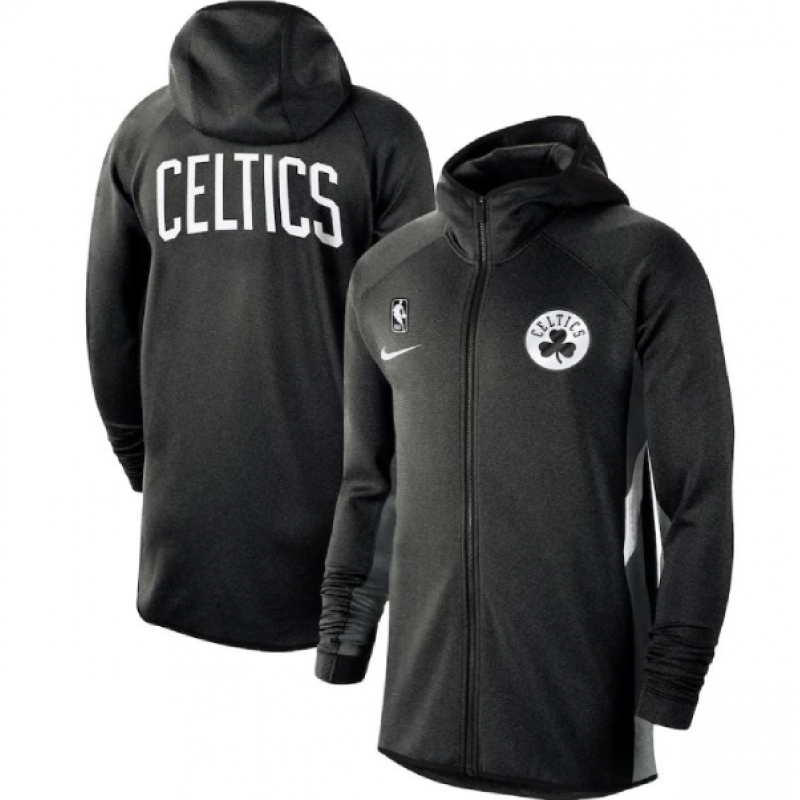 Chaqueta con capucha Boston Celtics - Black