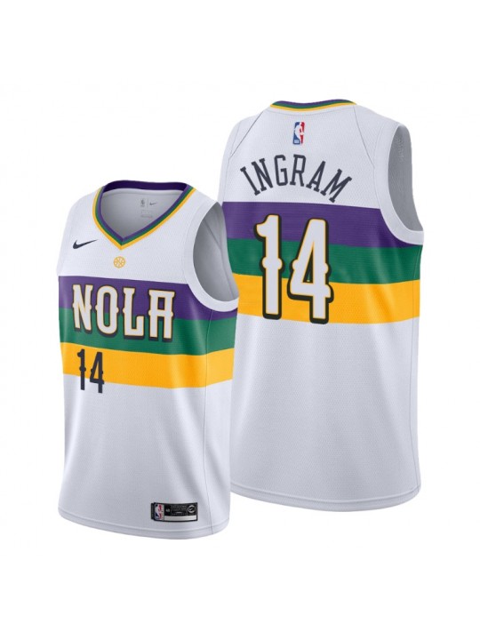 Camisetas Brandon Ingram, New Orleans Pelicans 2019/20 - City Edition