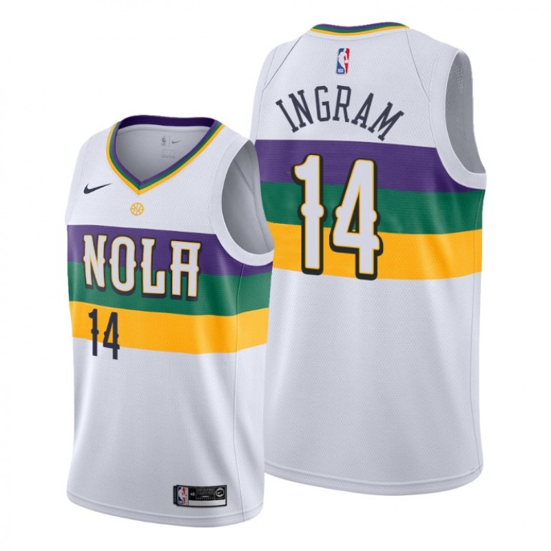 Camisetas Brandon Ingram, New Orleans Pelicans 2019/20 - City Edition