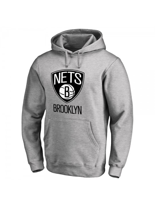 Camisetas Sudadera Brooklyn Nets 2019 - Gris