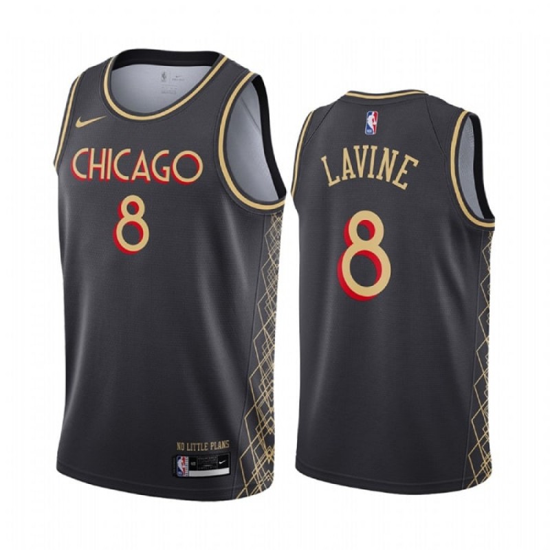 Camisetas Zach LaVine, Chicago Bulls 2020/21 - City Edition