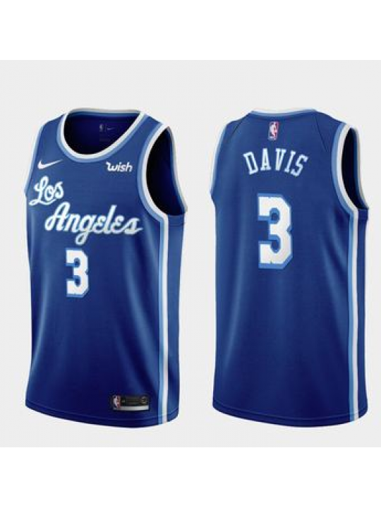 Camisetas Anthony Davis, Los Angeles Lakers 2020/21 - Azul