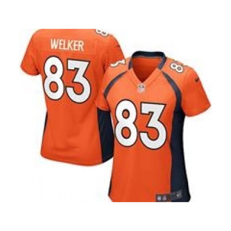 Camisetas Wes Welker, Denver Broncos - Orange