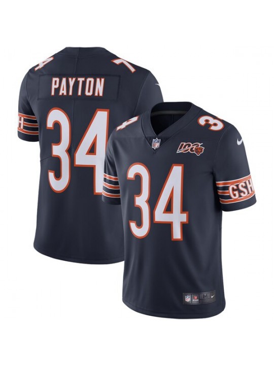 Camisetas Walter Payton, Chicago Bears - Navy