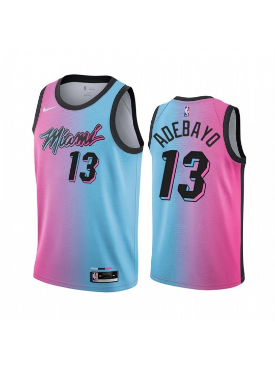 Camisetas Bam Adebayo, Miami Heat 2020/21 - City Edition