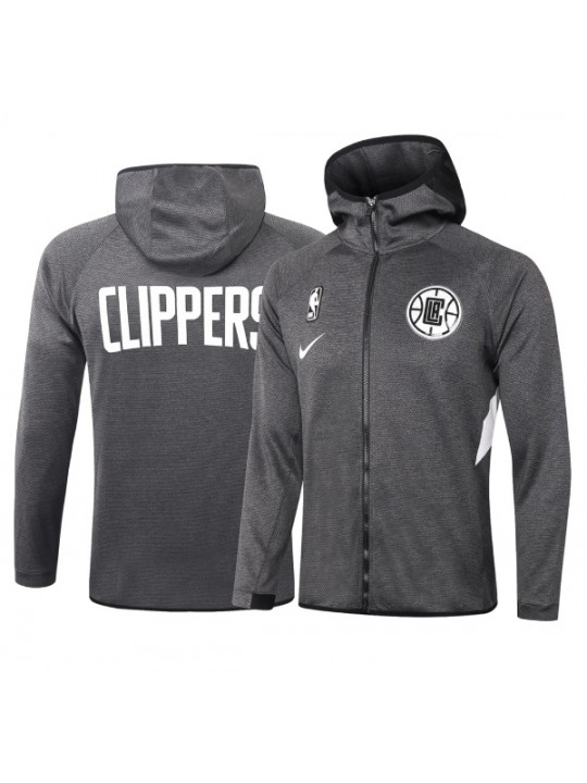 Chaqueta con capucha LA Clippers - Black