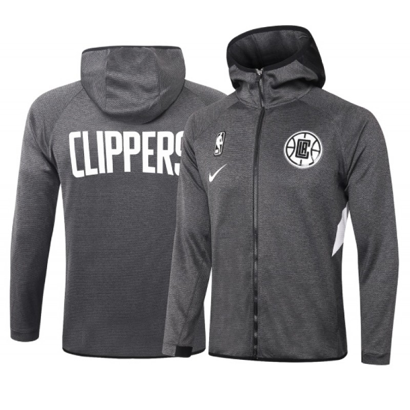 Chaqueta con capucha LA Clippers - Black
