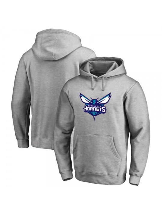 Camisetas Sudadera Charlotte Hornets 2019 - Gris