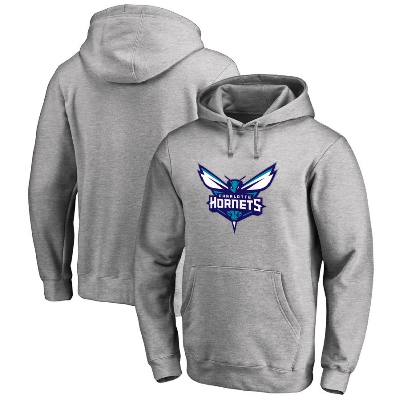 Camisetas Sudadera Charlotte Hornets 2019 - Gris