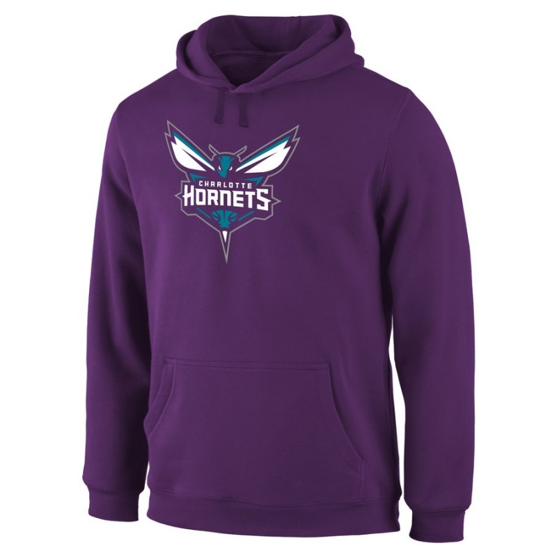 Camisetas Sudadera Charlotte Hornets 2019 - Morada