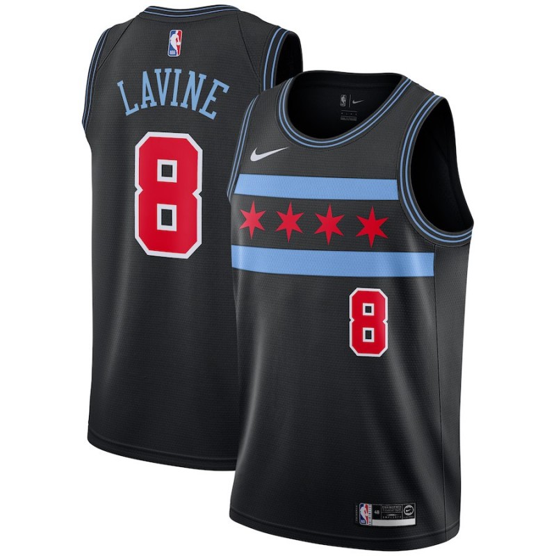 Camisetas Zach LaVine, Chicago Bulls 2018/19 - City Edition