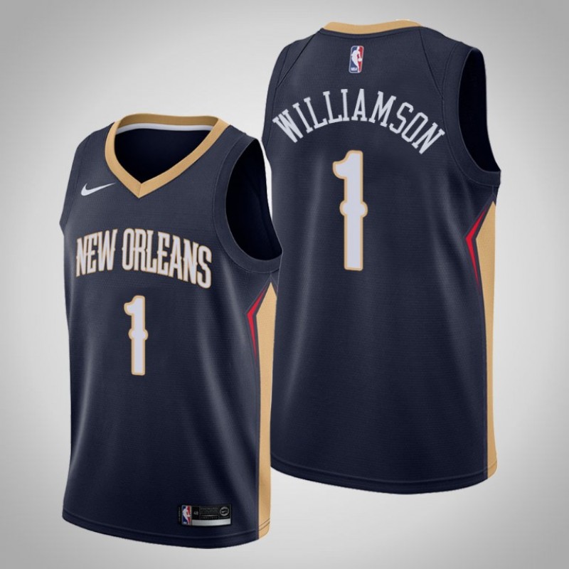 Camisetas Zion Williamson, New Orleans Pelicans 2018/19 - Icon
