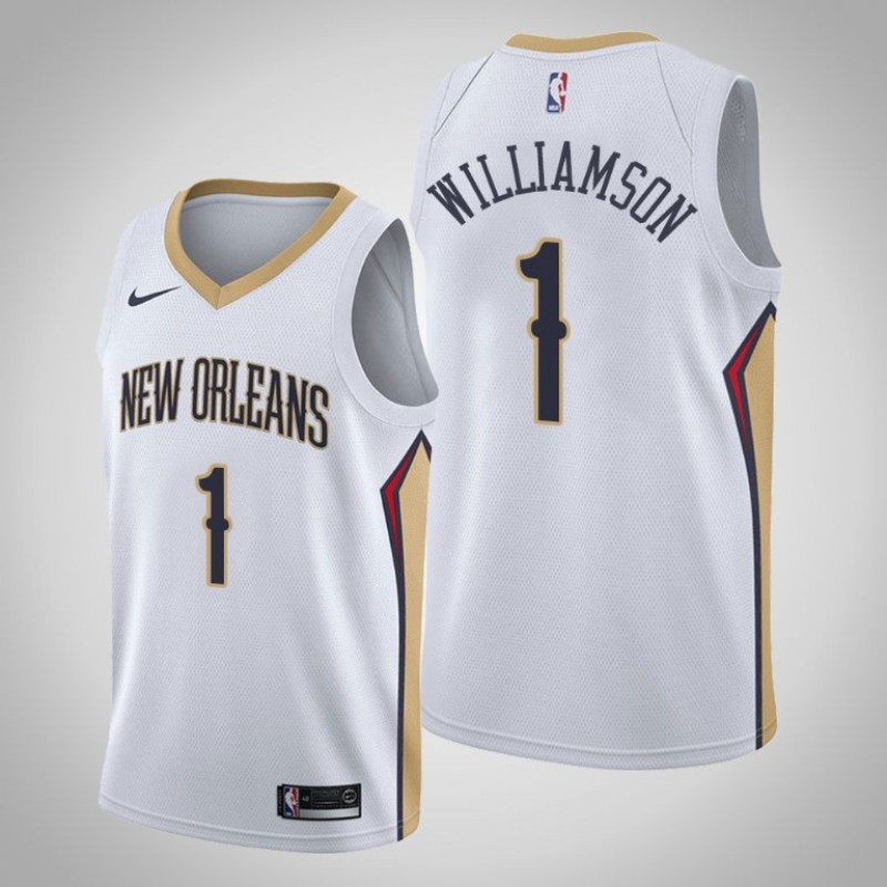 Camisetas Zion Williamson, New Orleans Pelicans 2018/19 - Association