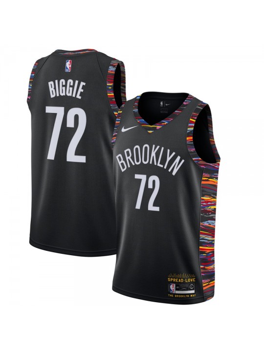 Camisetas The Notorious BIG, Brooklyn Nets 2018/19 - City Edition
