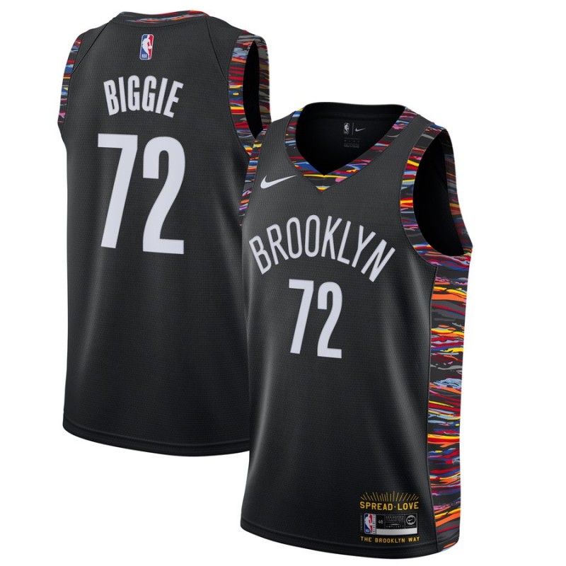 Camisetas The Notorious BIG, Brooklyn Nets 2018/19 - City Edition
