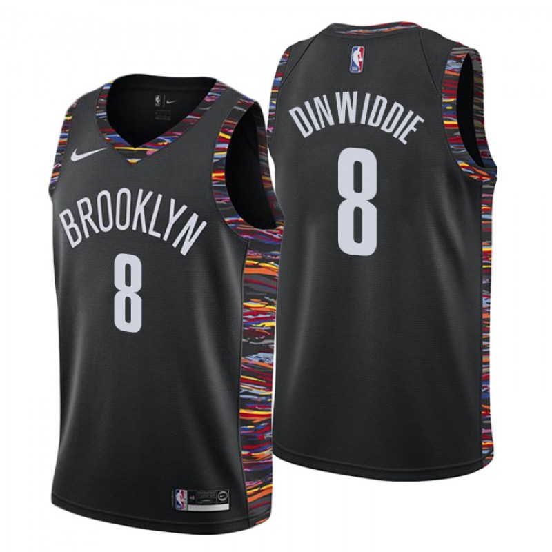 Camisetas Spencer Dinwiddie, Brooklyn Nets 2018/19 - City Edition