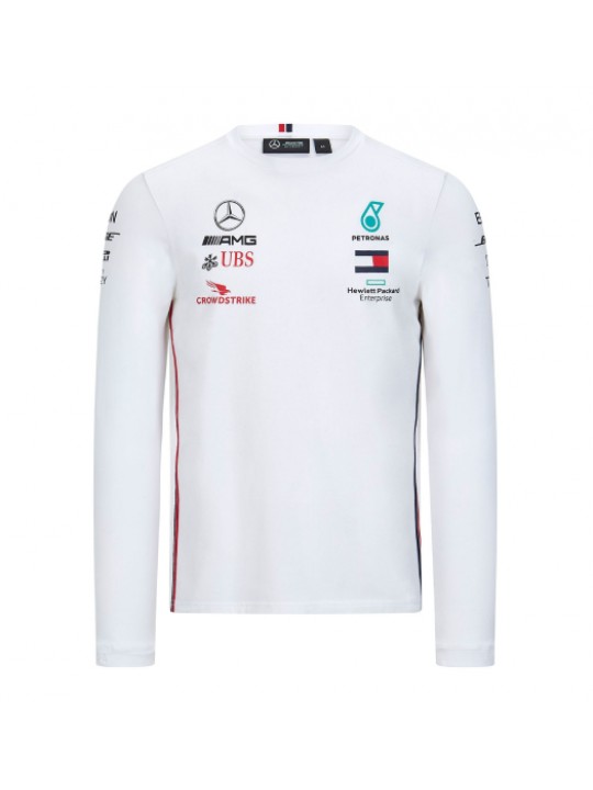 Camiseta Mercedes AMG Petronas 2020 ML - Blanco