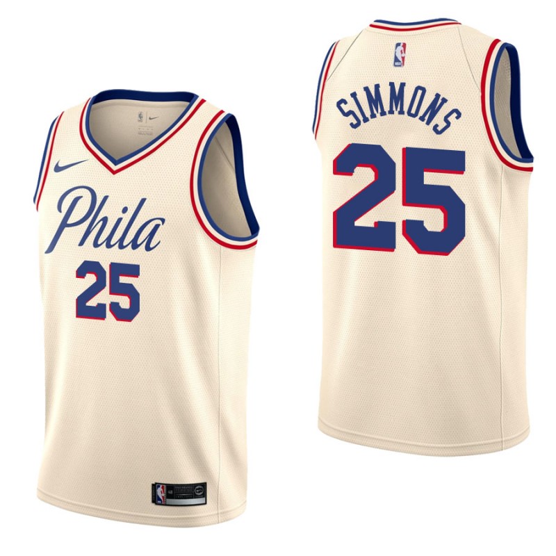 Camisetas Ben Simmons, Philadelphia 76ers - City Edition