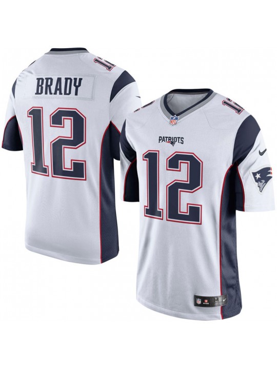 Camisetas Tom Brady, New England Patriots - White