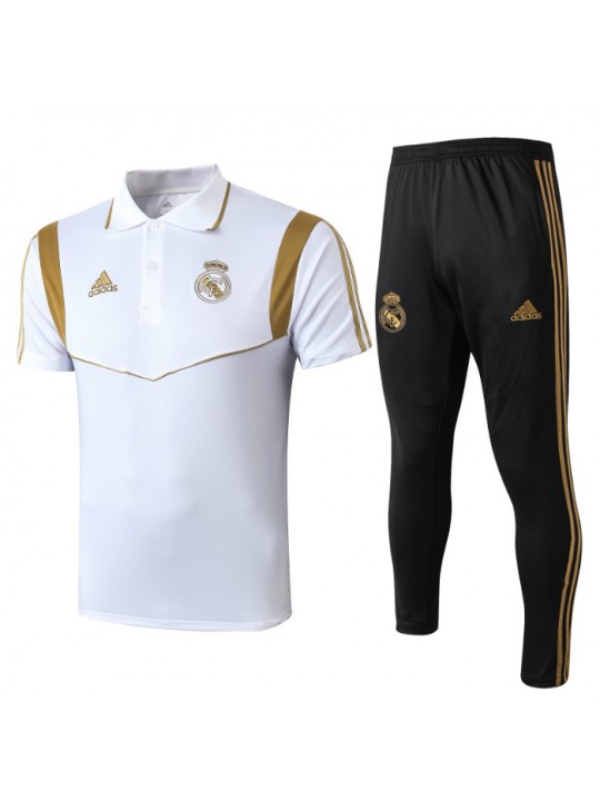 Camiseta + Pantalones Real Madrid 2019/20 - Blanco