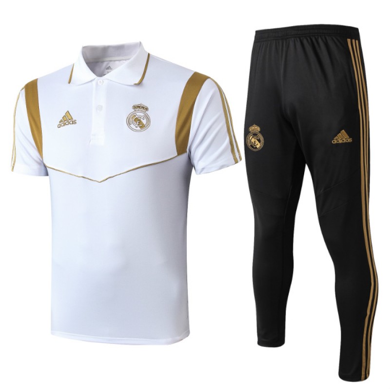 Camiseta + Pantalones Real Madrid 2019/20 - Blanco