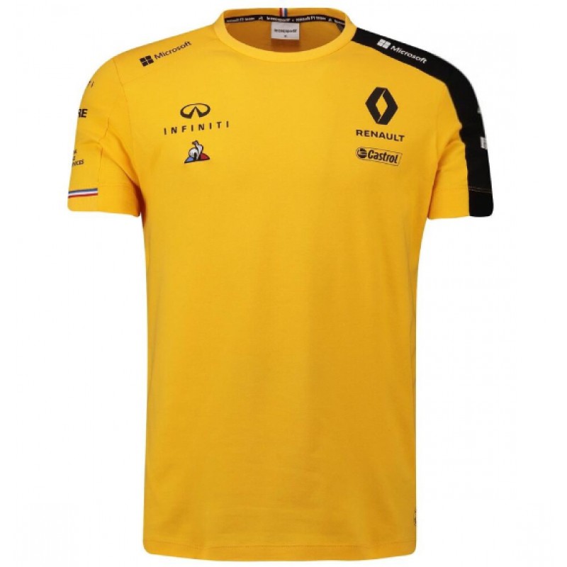 Camiseta Renault DP World 2020 - Amarilla