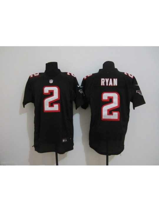 Camisetas Ryan negra, Atlanta Falcons