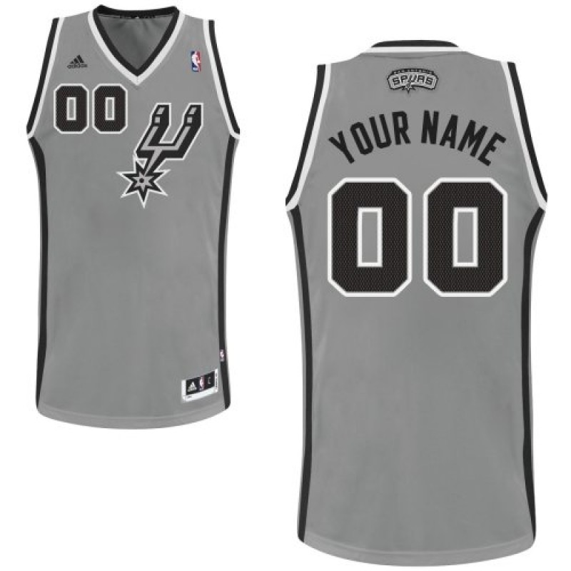 Camisetas San Antonio Spurs - Grey PERSONALIZABLE