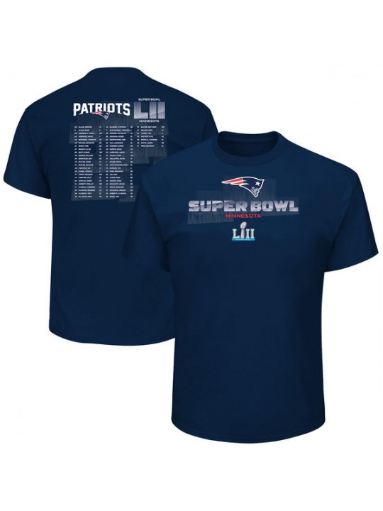 Camisetas SUPERBOWL LIII, New England Patriots