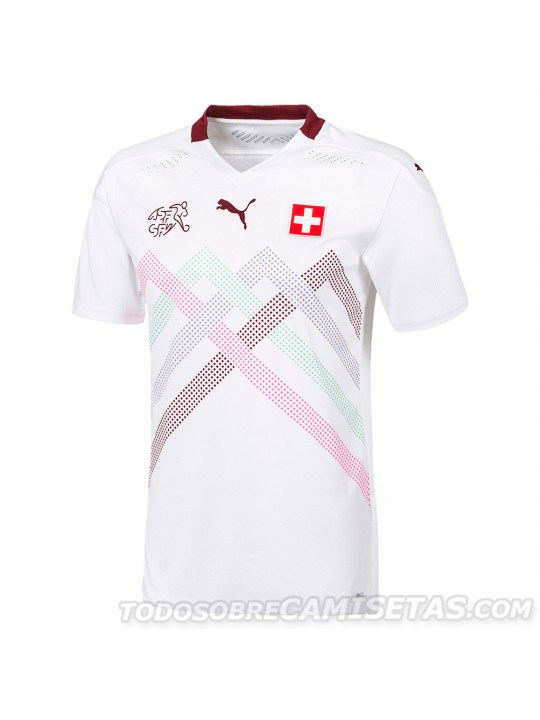 Camisetas Suiza Segunda Equipación 2020