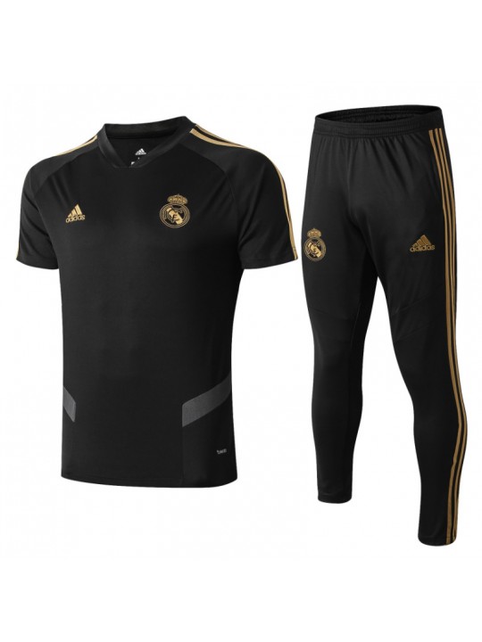 Camiseta + Pantalones Real Madrid 2019/20 - Negro