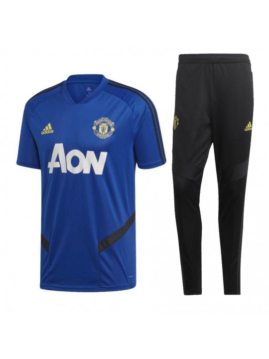 Camiseta + Pantalones Manchester United 2019/20 - Azul