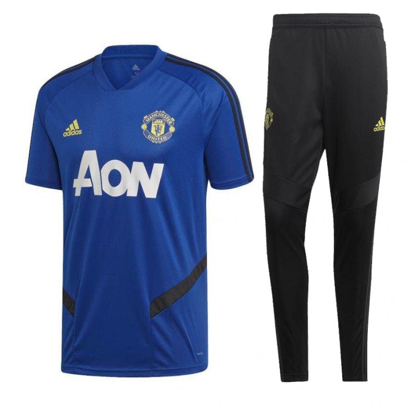 Camiseta + Pantalones Manchester United 2019/20 - Azul