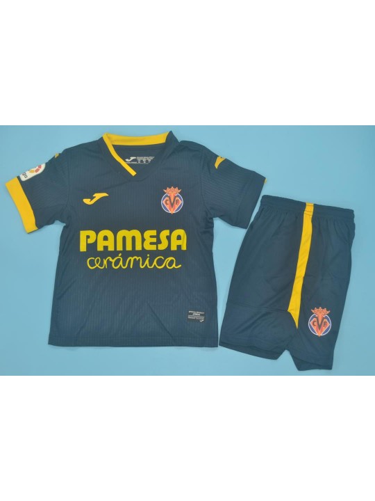 Camisetas Villarreal Segunda Equipación 2020/21 Niño