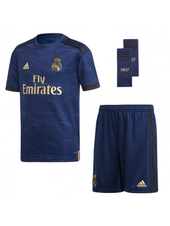 Camiseta Real Madrid Segunda Equipación 2019/2020 Niño Kit