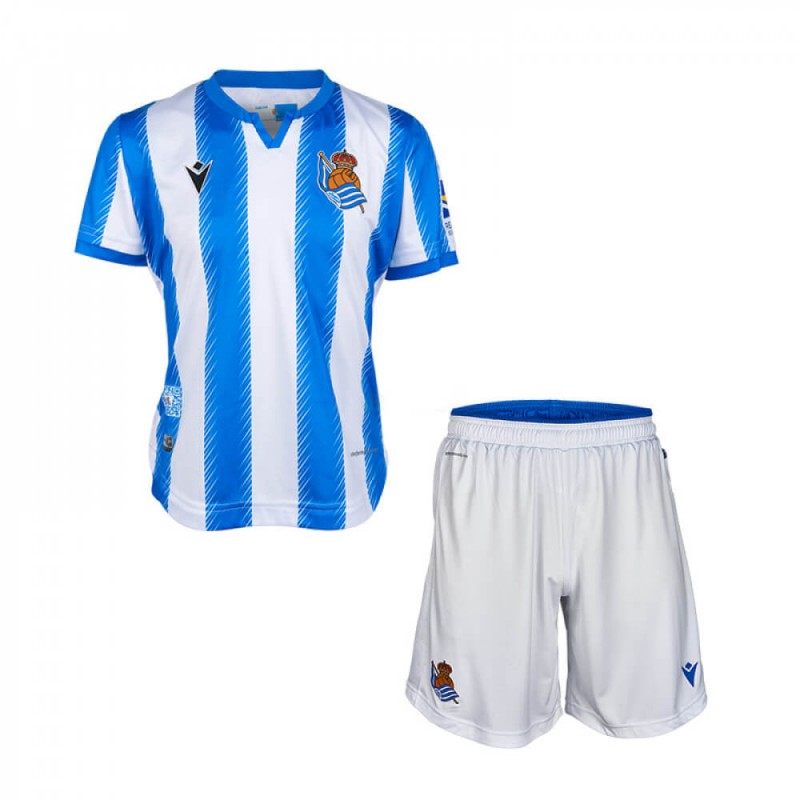 Camiseta Real Sociedad Primera Equipación 2019/2020 Niño Kit