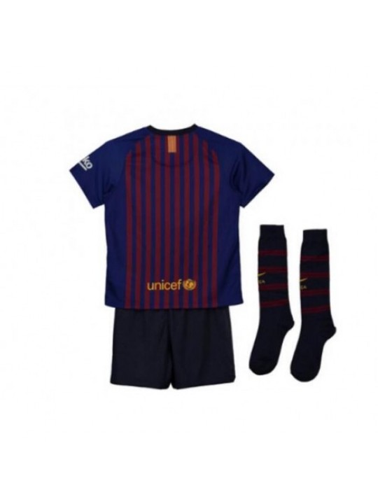 Camiseta Primera Equipación 2018 Barcelona Niño Kit